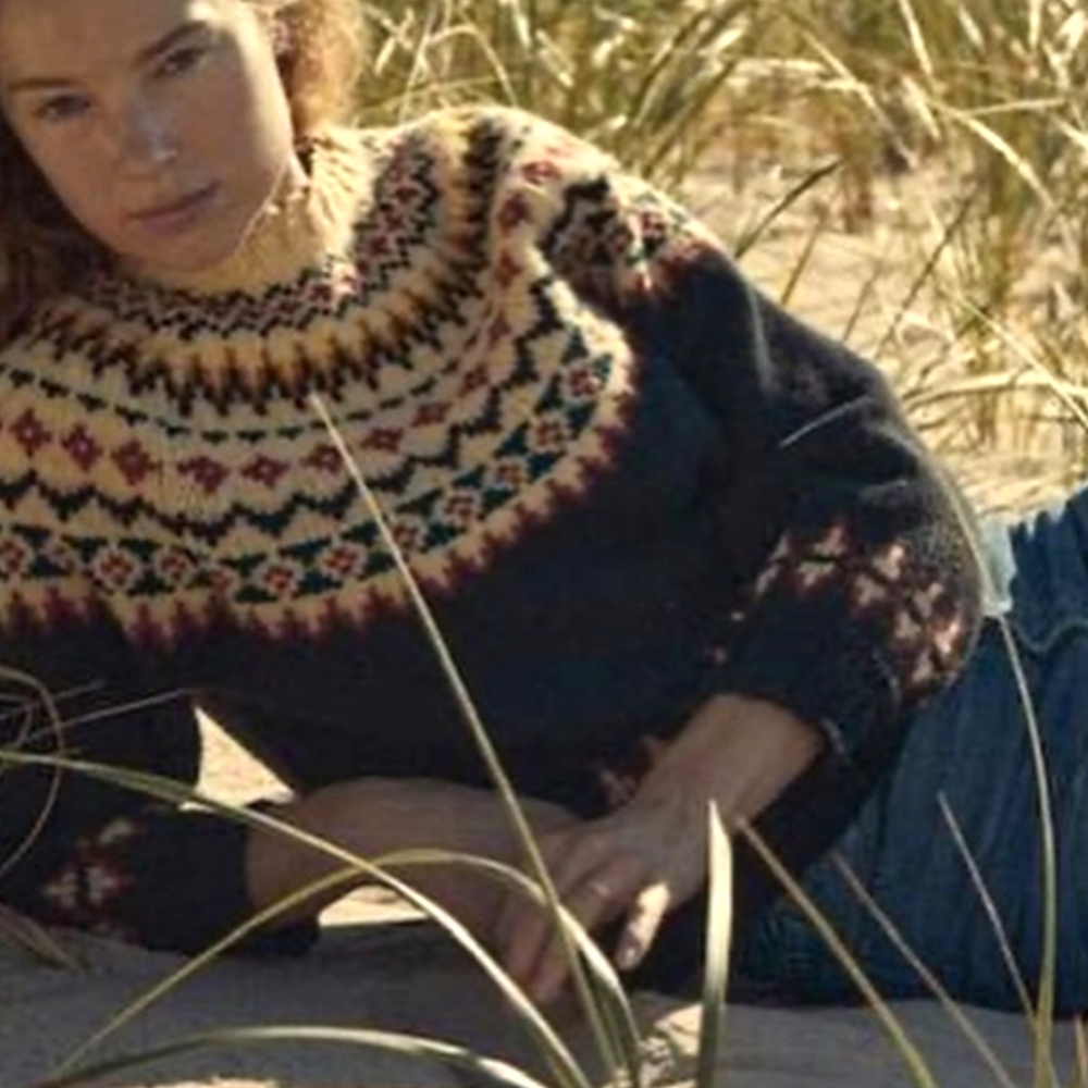 DOEN Harvest Sweater Oslo Fair Isle small